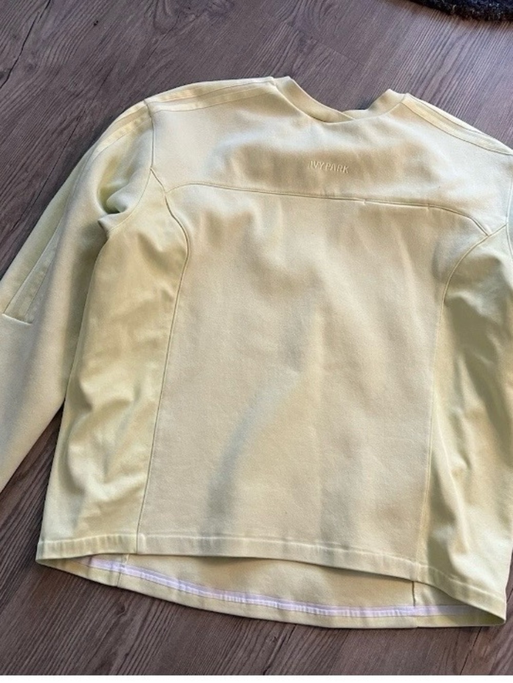 Adidas IVY PARK Women’s Crewneck Sweater — Pale Yellow